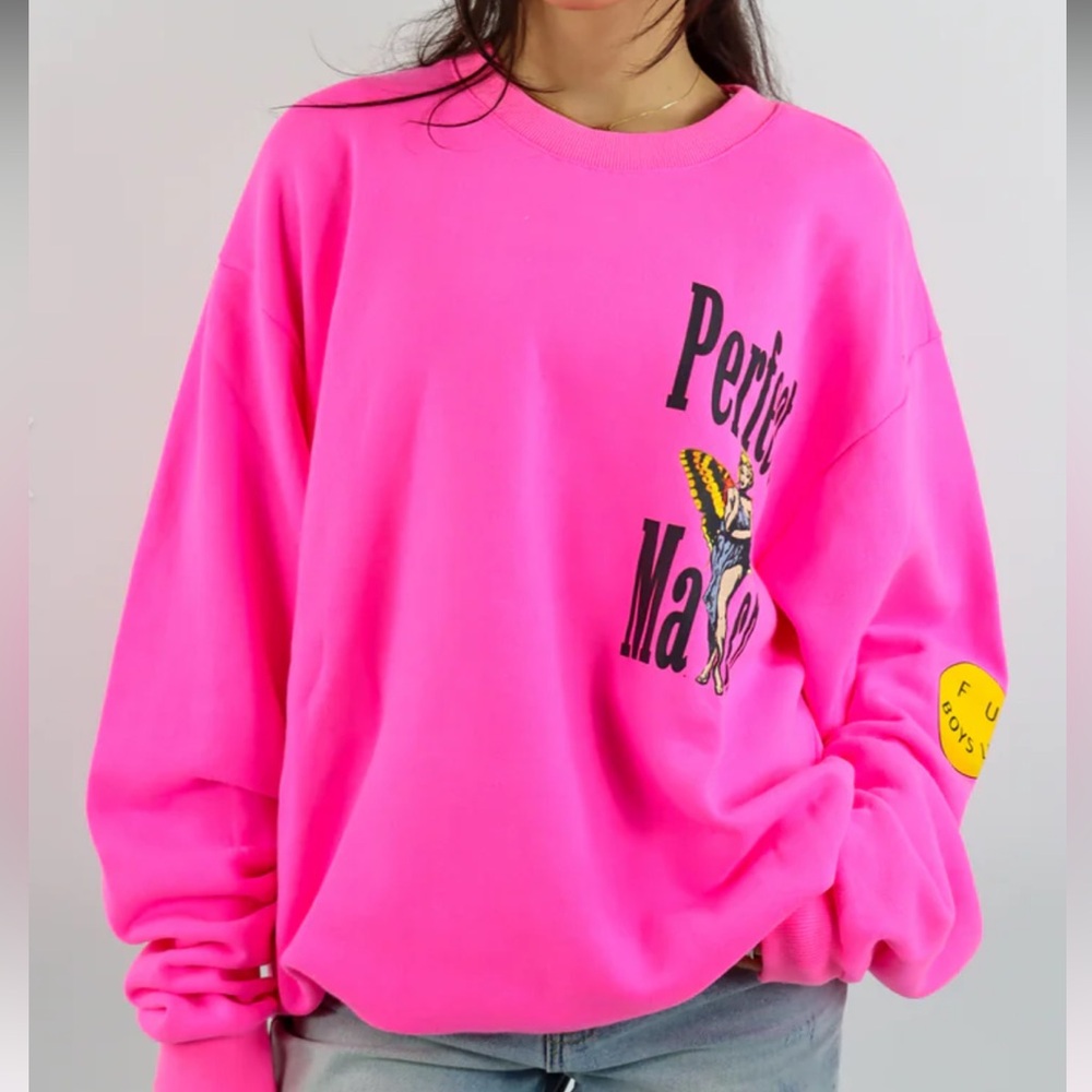 Pink Boys Lie Hoodie